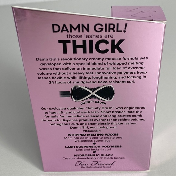 Too Faced Damn Girl Volume Curl Thick Mascara - Picture 2 of 4